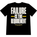 Failure Is the Requirement T-Shirt — Motivational Gym Tee
