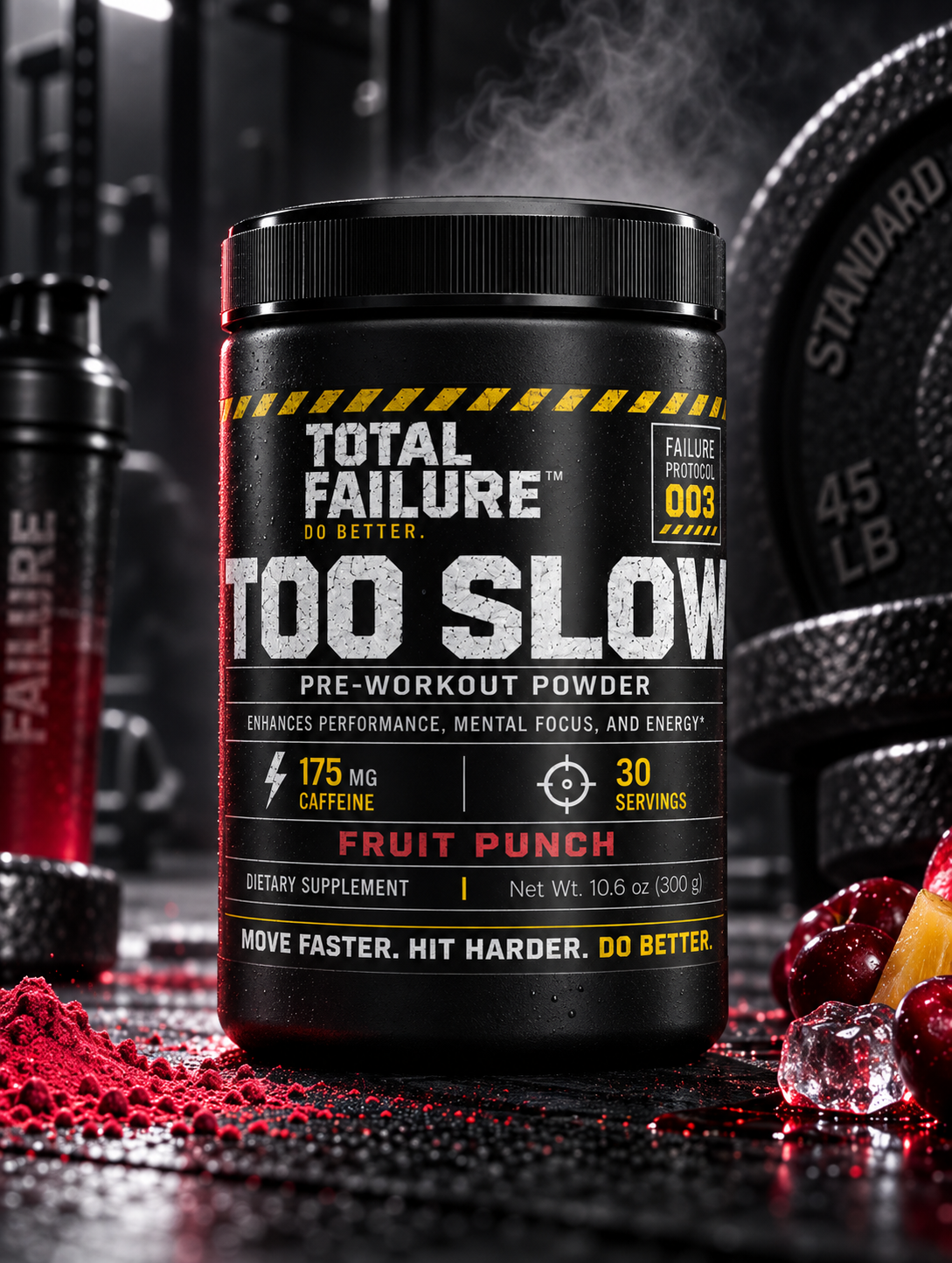 Nitric Shock Pre-Workout Powder (Fruit Punch)