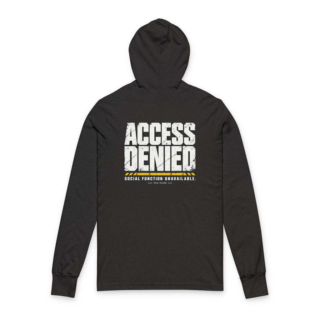 DONT TALK TO ME - Hooded Long Sleeve Tee