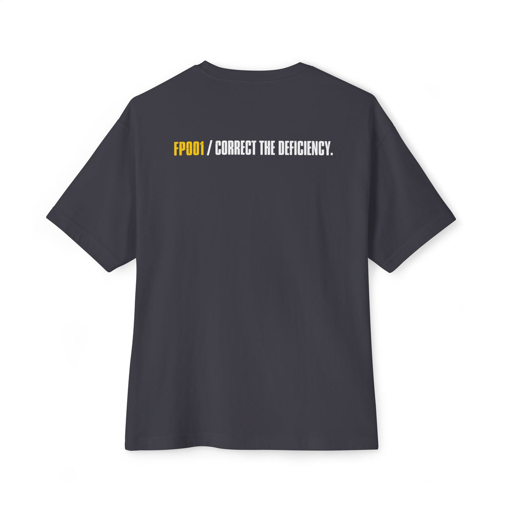 FP001 TOO WEAK Oversized Boxy Tee