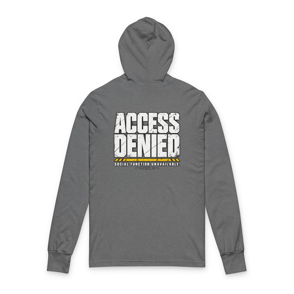 DONT TALK TO ME - Hooded Long Sleeve Tee
