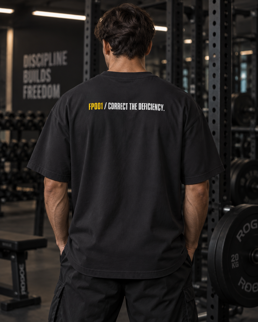 FP001 TOO WEAK Oversized Boxy Tee