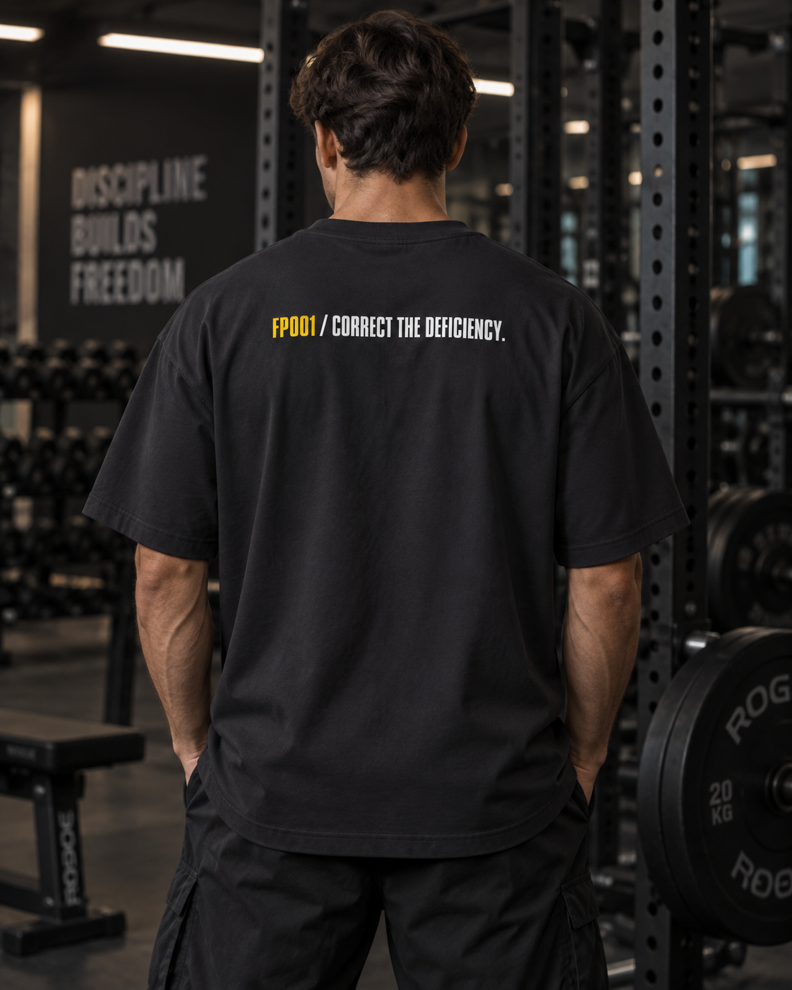 FP001 TOO WEAK Oversized Boxy Tee